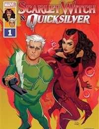 Scarlet Witch & Quicksilver Comic