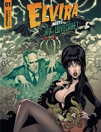 Elvira Meets H.P. Lovecraft Comic