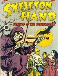 Skeleton Hand in Secrets of the Supernatural Comic