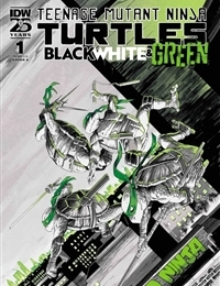Teenage Mutant Ninja Turtles: Black, White, & Green Comic